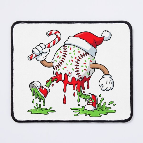 Item preview, Christmas Dripping Ice Cream Baseball Santa Hat designed and sold by KroghDs.