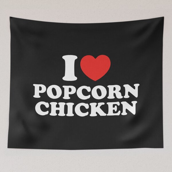 Item preview, I Love Popcorn Chicken designed and sold by shitpostee.