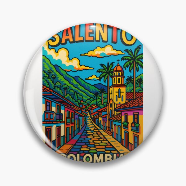 Item preview, Salento with Valle de Cocora and Wax Palms, Quindío, Colombia designed and sold by Places On Earth.