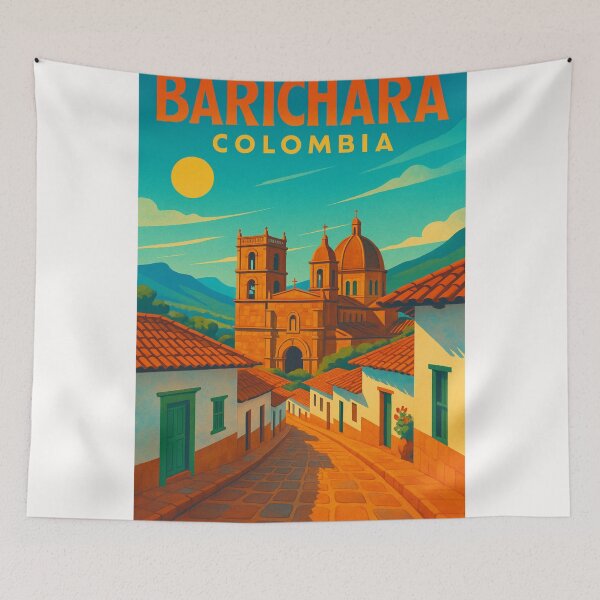 Item preview, Barichara and Santander Andes with Colonial Architecture, Colombia designed and sold by Places On Earth.