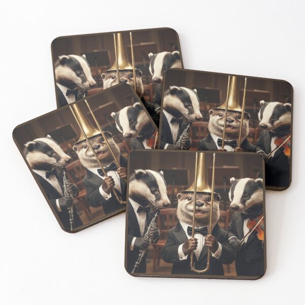 Item preview, Otter Doing Time in an Orchestra designed and sold by Tridentulus.