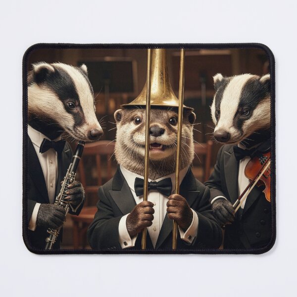 Item preview, Otter Doing Time in an Orchestra designed and sold by Tridentulus.