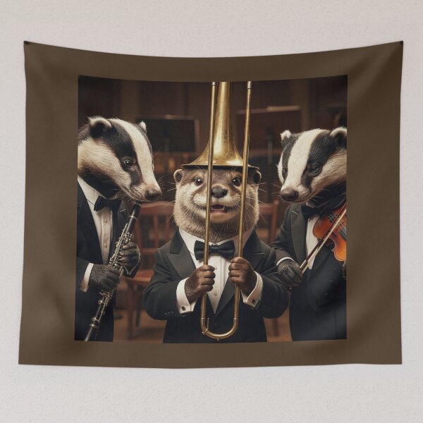 Item preview, Otter Doing Time in an Orchestra designed and sold by Tridentulus.