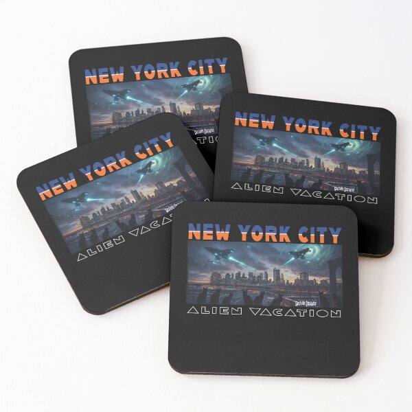 Item preview, New York City: Alien Vacation designed and sold by Fragmented Murmurings.