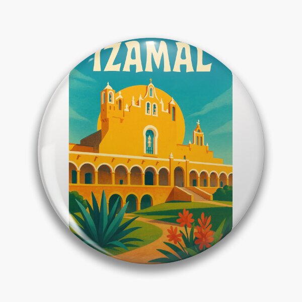 Item preview, Convento de San Antonio de Padua in the Yellow City of Izamal, Yucatán, México designed and sold by Places On Earth.