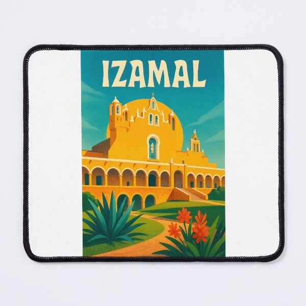 Item preview, Convento de San Antonio de Padua in the Yellow City of Izamal, Yucatán, México designed and sold by Places On Earth.