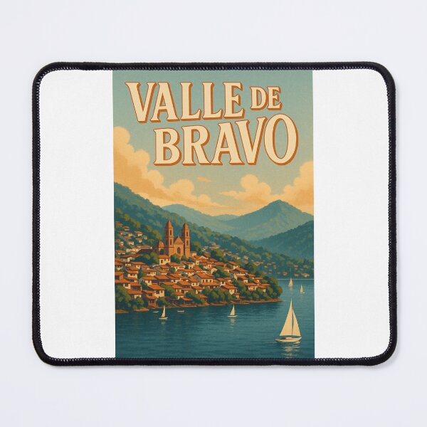 Item preview, Valle de Bravo and Santa María Ahuacatlán Church, Estado de México, México designed and sold by Places On Earth.
