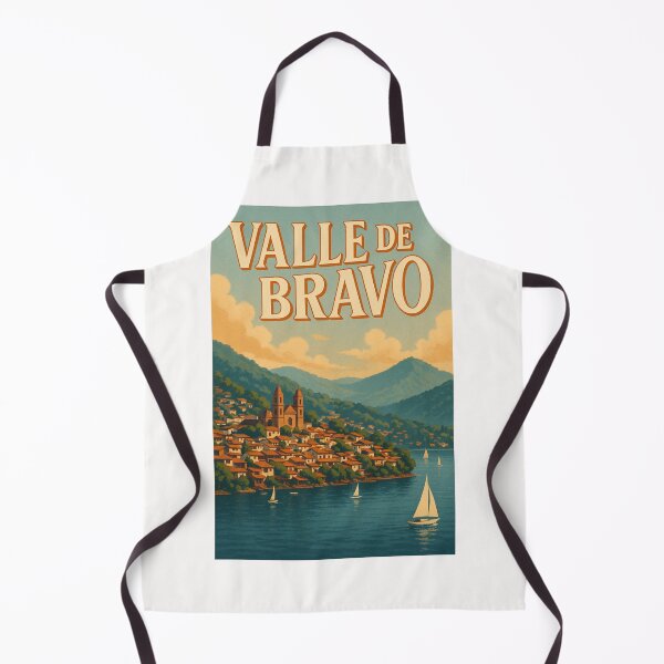 Item preview, Valle de Bravo and Santa María Ahuacatlán Church, Estado de México, México designed and sold by Places On Earth.