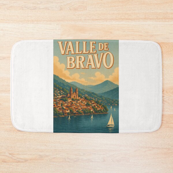 Item preview, Valle de Bravo and Santa María Ahuacatlán Church, Estado de México, México designed and sold by Places On Earth.