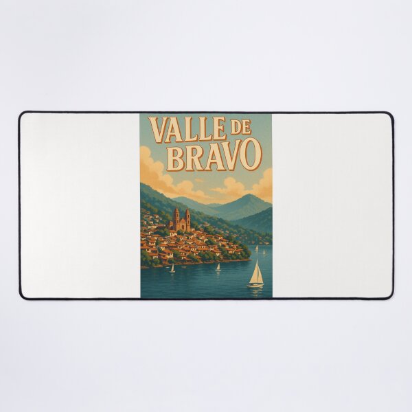 Item preview, Valle de Bravo and Santa María Ahuacatlán Church, Estado de México, México designed and sold by Places On Earth.