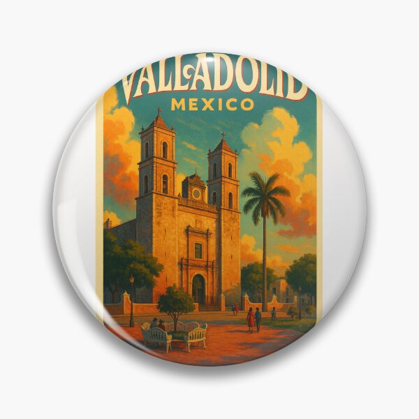 Item preview, Valladolid Town Plaza and Cathedral in Yucatán, México designed and sold by Places On Earth.