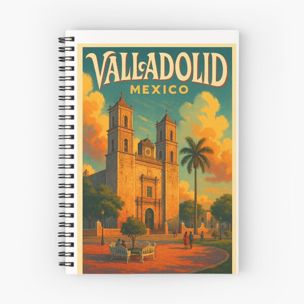 Item preview, Valladolid Town Plaza and Cathedral in Yucatán, México designed and sold by Places On Earth.