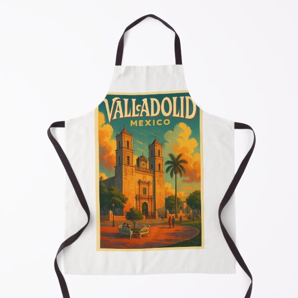 Item preview, Valladolid Town Plaza and Cathedral in Yucatán, México designed and sold by Places On Earth.