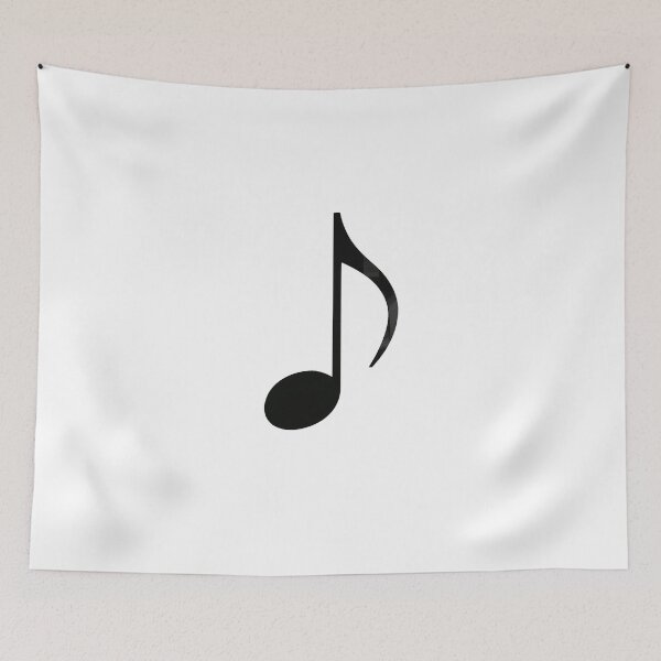 Item preview, Minimal Black Music Note designed and sold by DuncanMaxStar .
