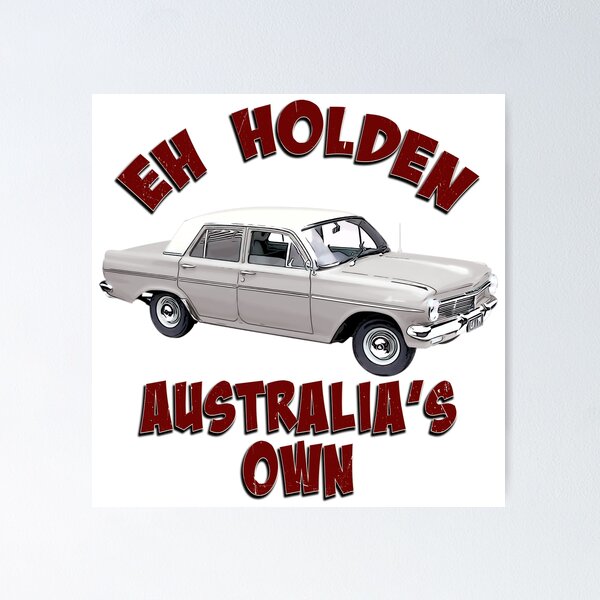 Item preview, EH Holden Australia’s Own Classic Car Art designed and sold by Michael van der Hoorn.