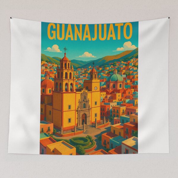 Item preview, Basílica Colegiata de Nuestra Señora de Guanajuato, México designed and sold by Places On Earth.