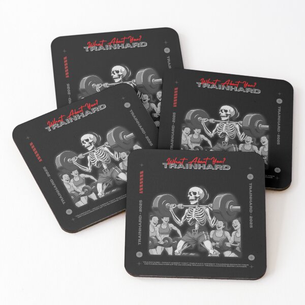 Item preview, TrainHard Skeleton Hero — Comic Strength Edition designed and sold by TrainHardCo.