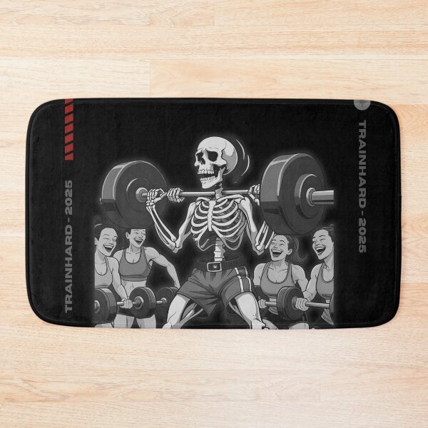 Item preview, TrainHard Skeleton Hero — Comic Strength Edition designed and sold by TrainHardCo.