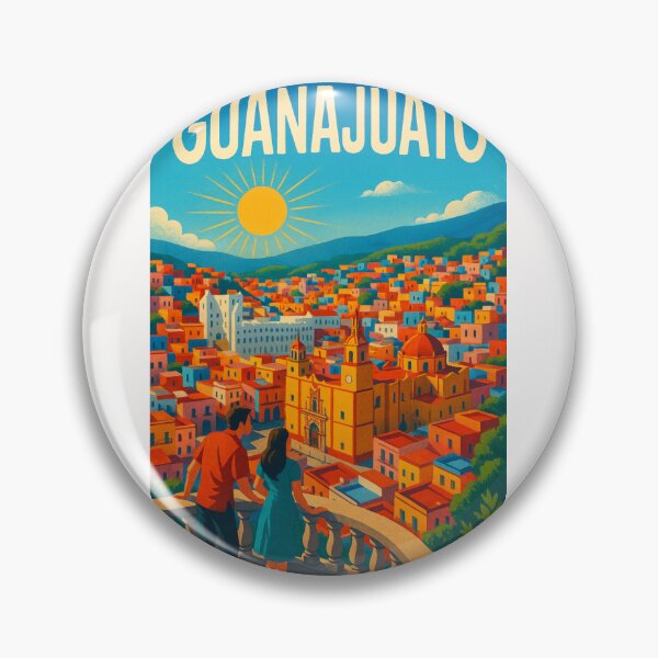 Item preview, Panoramic View of Guanajuato from Monumento al Pípila, México designed and sold by Places On Earth.