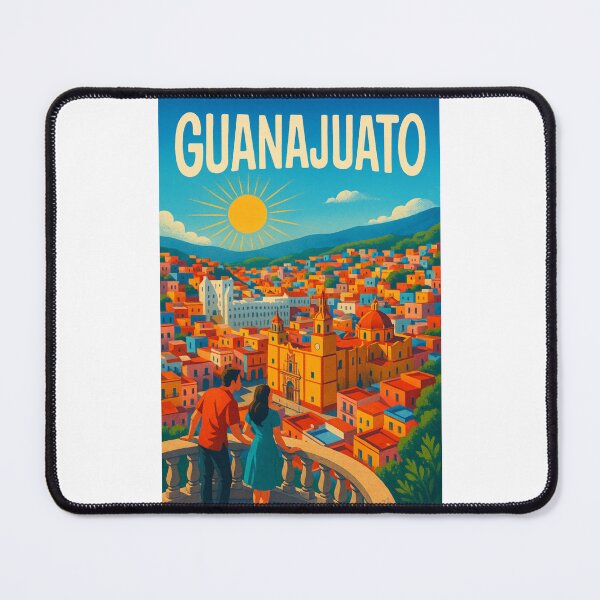 Item preview, Panoramic View of Guanajuato from Monumento al Pípila, México designed and sold by Places On Earth.