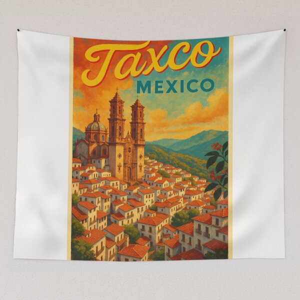 Item preview, Templo de Santa Prisca in Taxco, Guerrero, México designed and sold by Places On Earth.