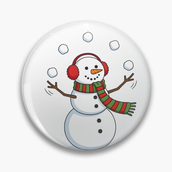 Item preview, Juggling Snowman Winter Circus - Funny Christmas Holiday Gift designed and sold by Abdeelol.
