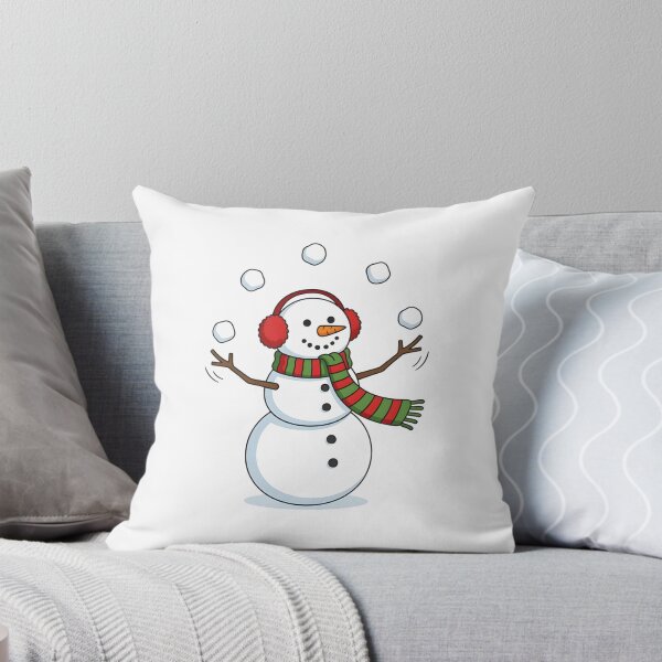 Item preview, Juggling Snowman Winter Circus - Funny Christmas Holiday Gift designed and sold by Abdeelol.