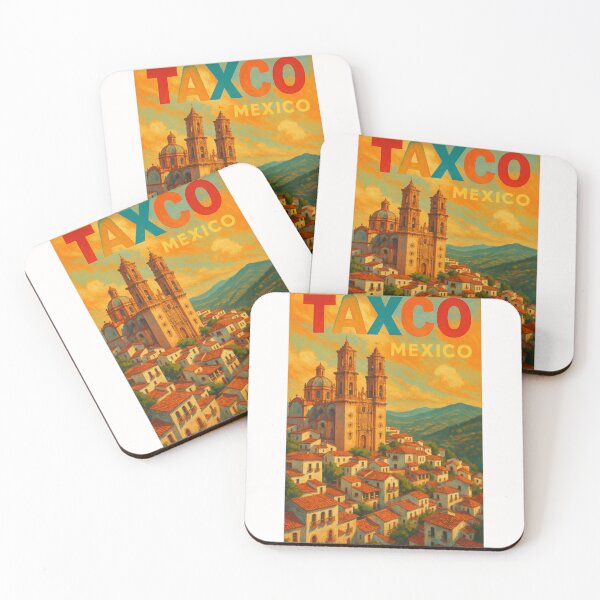 Item preview, Baroque Cathedral and Whitewashed Hills of Taxco, Guerrero, México designed and sold by Places On Earth.