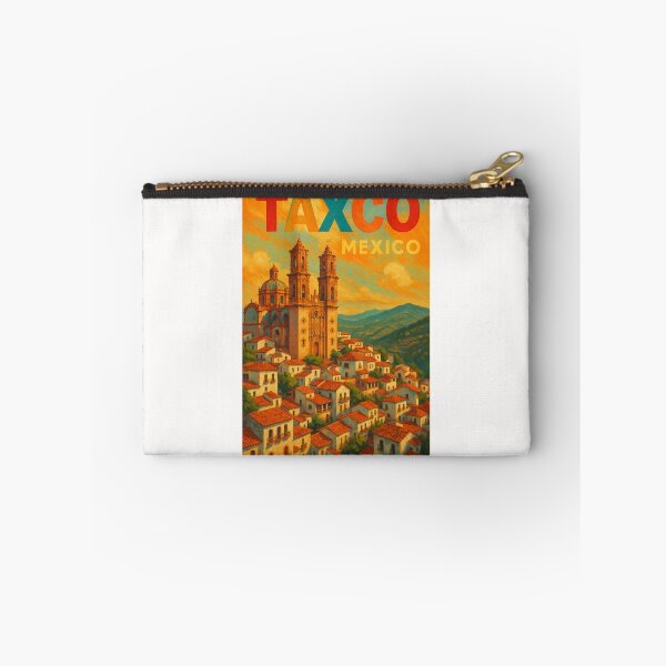 Item preview, Baroque Cathedral and Whitewashed Hills of Taxco, Guerrero, México designed and sold by Places On Earth.