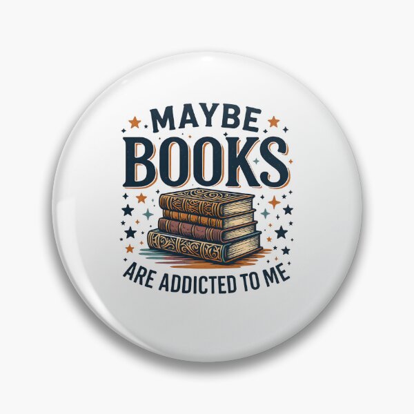 Item preview, Maybe Books Are Addicted To Me, Vintage Book Stack Graphic Tee, Gift for Bookworms designed and sold by saloui.