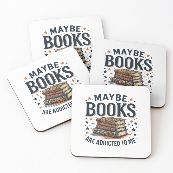 Item preview, Maybe Books Are Addicted To Me, Vintage Book Stack Graphic Tee, Gift for Bookworms designed and sold by saloui.