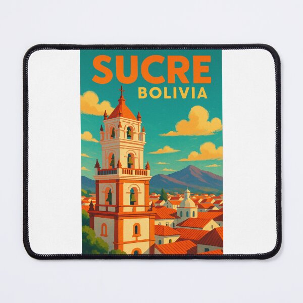 Item preview, Bell Tower of San Felipe Neri in Sucre, Bolivia designed and sold by Places On Earth.