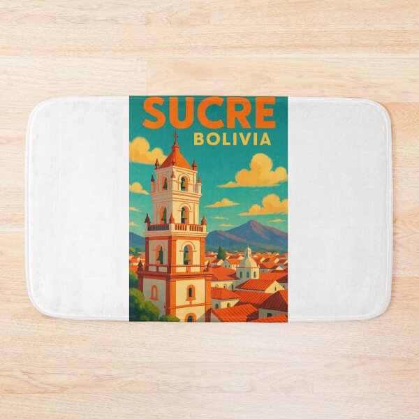 Item preview, Bell Tower of San Felipe Neri in Sucre, Bolivia designed and sold by Places On Earth.