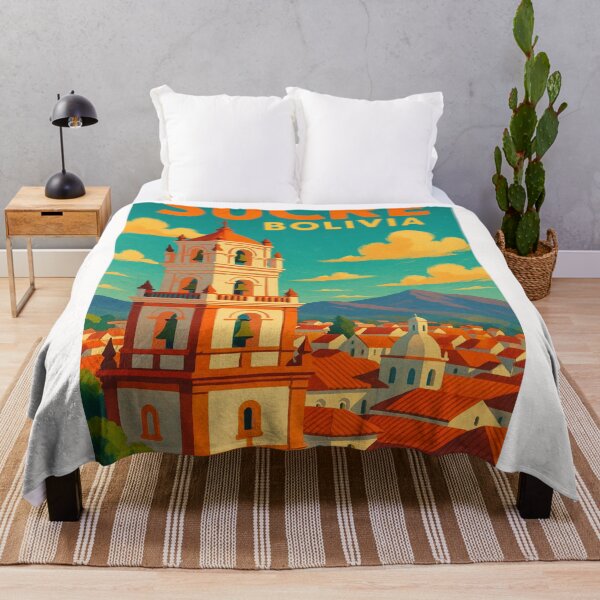 Item preview, Bell Tower of San Felipe Neri in Sucre, Bolivia designed and sold by Places On Earth.
