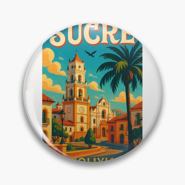 Item preview, Historic Center and Palm-Lined Plaza in Sucre, Bolivia designed and sold by Places On Earth.