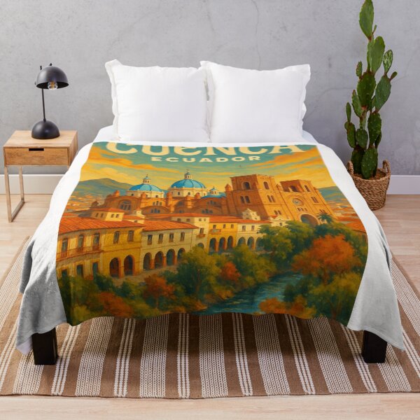 Item preview, Cathedral and Blue Domes of Cuenca, Ecuador designed and sold by Places On Earth.