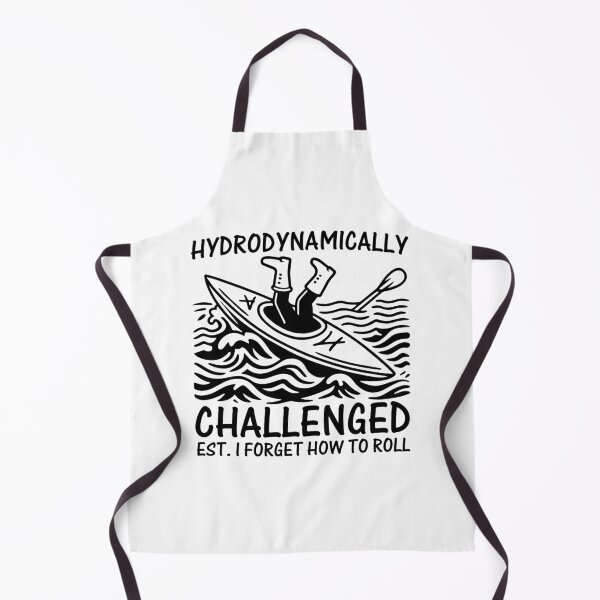 Item preview, Funny Kayaking Capsized Boat Cartoon Outdoor Retro River Gift designed and sold by gunaone-design.