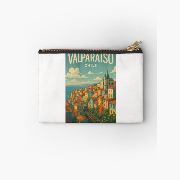 Item preview, Hillside Homes and Iglesia Luterana in Valparaíso, Chile designed and sold by Places On Earth.