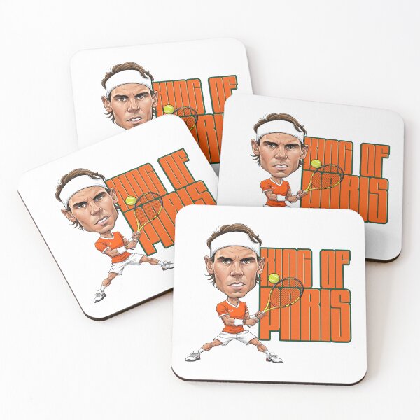 Item preview, A funny caricature of Rafael Nadal, the king of Paris designed and sold by vectorlove.