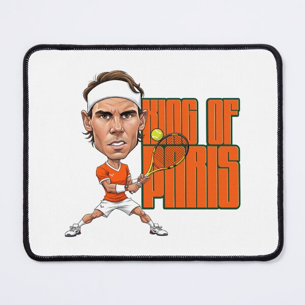 Item preview, A funny caricature of Rafael Nadal, the king of Paris designed and sold by vectorlove.
