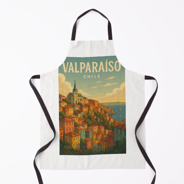 Item preview, Coastal Hills and Colorful Skyline of Valparaíso, Chile designed and sold by Places On Earth.
