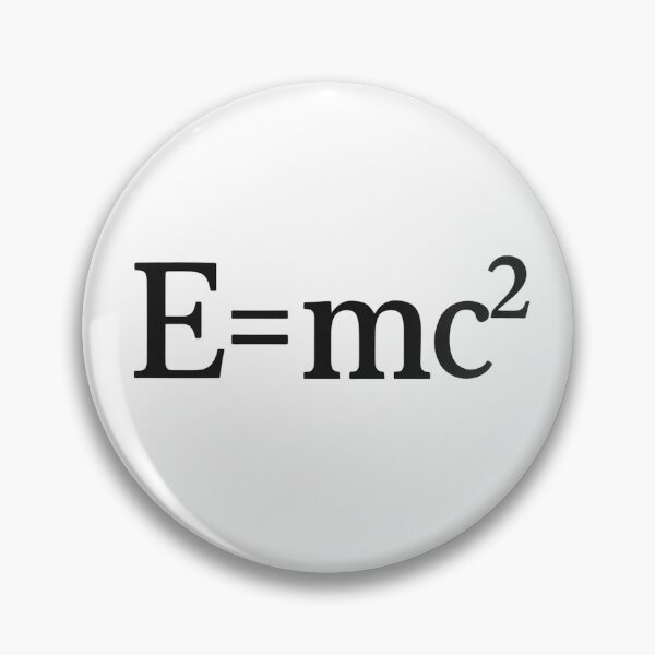 Item preview, E = mc² Minimal Equation designed and sold by DuncanMaxStar .