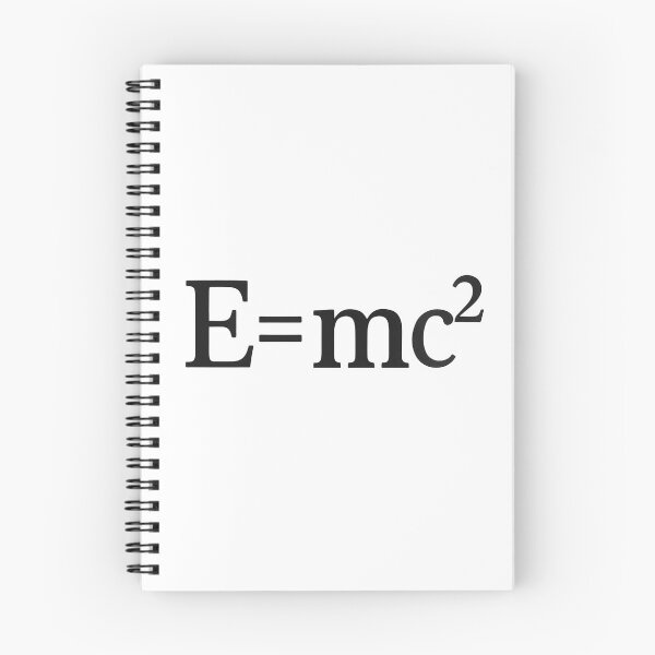 Item preview, E = mc² Minimal Equation designed and sold by DuncanMaxStar .