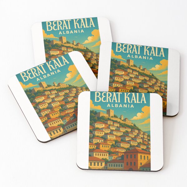 Item preview, Kalaja Fortress and Hillside Houses of Berat, Albania designed and sold by Places On Earth.