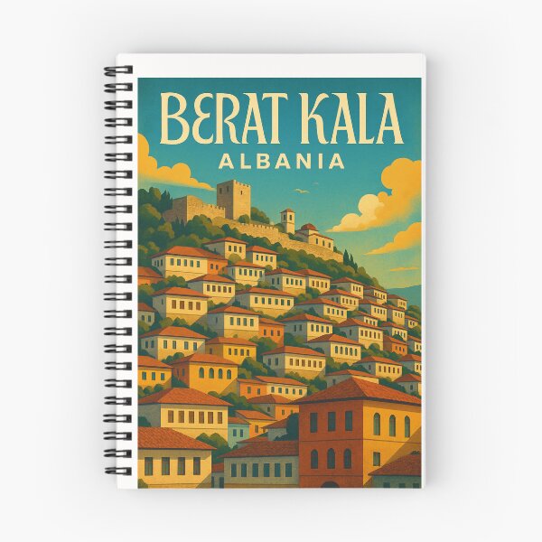 Item preview, Kalaja Fortress and Hillside Houses of Berat, Albania designed and sold by Places On Earth.