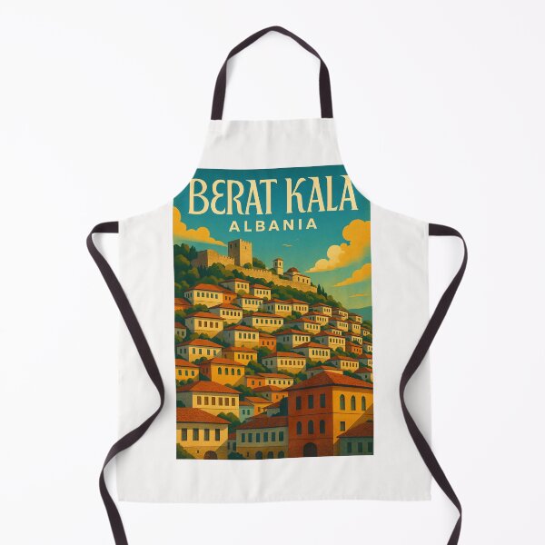 Item preview, Kalaja Fortress and Hillside Houses of Berat, Albania designed and sold by Places On Earth.