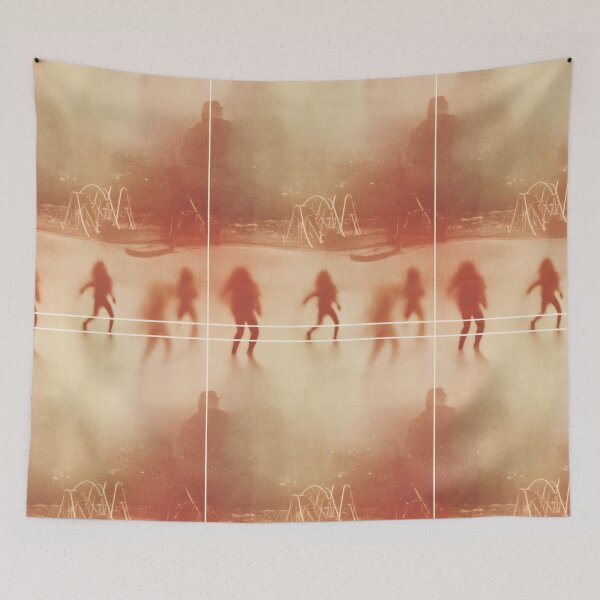 Item preview, Skater Silhouettes in Sunset Haze designed and sold by weirdfishes123.
