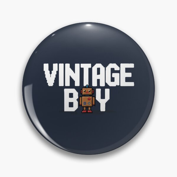 Artikelvorschau, Vintage Boy Retro Gaming Roboter entworfen und verkauft von VenDecoArt.