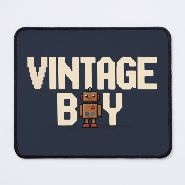 Item preview, Vintage Boy Retro Gaming Robot designed and sold by VenDecoArt.