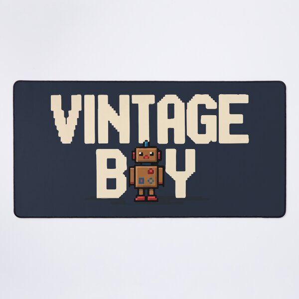 Artikelvorschau, Vintage Boy Retro Gaming Roboter entworfen und verkauft von VenDecoArt.